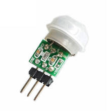 New Mini IR Pyroelectric Infrared PIR Motion Human Sensor Automatic Detector Module AM312 Sensor DC 2.7 To 12V 2024 - купить недорого