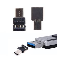 Type C To USB OTG Connector Adapter for USB Flash Drive S8 Note8 Android Phone 2024 - купить недорого
