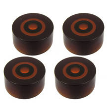 FLEOR 4pcs Amber Guitar Knobs Tone Volume Speed Control for LP Style Guitar Parts 2024 - buy cheap