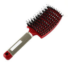 Scalp Massage Combs Hair for Women Hairbrush Bristle&Nylon Wet Curly Detangling Hair Brush for Salon Hairdressing Styling Tools 2024 - buy cheap