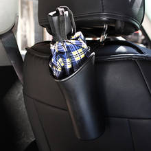 Caja de almacenamiento de paraguas para coche, soporte de taza de paraguas plegable, cubo de basura, caja de almacenamiento multifunción para accesorios de coche 2024 - compra barato