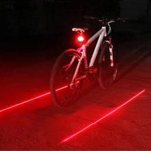 Bicycle Light Bike Back Rear Tail Light LED Laser Bicycle Lamp Flashlight Bike Accessories Bicycle Lantern For Cycling High New 2024 - buy cheap
