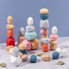 Juguete educativo de piedra de colores para niños, rompecabezas educativo de piedra creativa con adornos para niños 2024 - compra barato