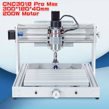CNC 3018 Pro MAX Engraver With 200W Spindle Mini Engraving Machine Desktop 3 AXIS PCB Milling Machine With ER11 DIY Wood Router 2024 - buy cheap