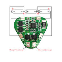 3S 12V 18650 Lithium Battery Protection Board 11.1V 12.6V overcharge over-discharge protect 8A 3 Cell Pack Li-ion BMS PCM PCB 2024 - buy cheap