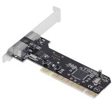 2 puertos Ps2 Ps/2 Tarjeta Pci + soporte de perfil bajo tarjeta Pci Ps2 para Pc sin Usb 2024 - compra barato