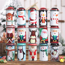 2019 Xmas Christmas decorations DIY Christmas candy jars Candy boxes Storage tins Children's gift buckets all for the new year 2024 - buy cheap