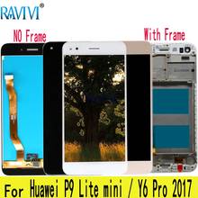 5.0" For Huawei P9 Lite Mini LCD Display Touch Screen Digitizer Assembly Replacement with Frame Y6 Pro 2017 2024 - buy cheap
