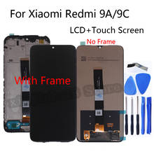 Xiaomi-tela de lcd para redmi 9c, produto novo, 6.53 polegadas, sensível ao toque, peça para substituição 2024 - compre barato