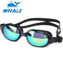 Плавательные очки для взрослых водонепроницаемые противотуманные очки для плавания мужские и женские регулируемые силиконовые очки для плавания профессиональные очки для бассейна 2024 - купить недорого