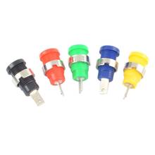 5pcs/set 4mm Banana Female Jack Socket 30V-60V 24A Adapter Chassis Panel Mount Binding Post for Non-Shrouded Connectors 2024 - buy cheap