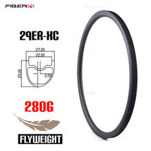 Flyweight 280g Only 29er Mountain Bike Rim Japan Toray T800 Carbon Fiber For XC Cross Country MTB Wheel rims 2024 - buy cheap