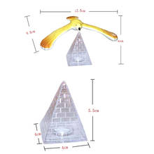 1 Uds., escritorio de Ciencia del pájaro con equilibrio mágico, águila con soporte triangular, juguete de física, Barycenter, regalos educativos para explorar a chico 2024 - compra barato