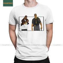 Camiseta de Bad Boys For Life para hombre, camisa de la película Will Smith Cop Action, humorística, 100% de algodón, de manga corta, de talla grande 2024 - compra barato