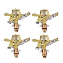 4Pcs 1/2 Inch Heavy Duty Impact Sprinkler Head Perfect for Watering Large Gardens Hose End Sprinklers Watering Tools 2024 - buy cheap