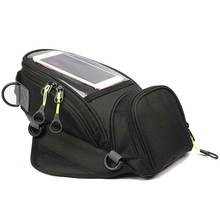 Магнитная сумка для мотоциклов, аксессуары для мотоциклов, сумка для топливного бака, мотоциклетная сумка для масляного топливного бака, сумка на плечо для телефона/GPS 2024 - купить недорого