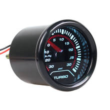 Medidor Digital de Turbo LED para coche, medidor de 12 "30psi ~-30, 12V 2024 - compra barato