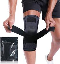 Skdk-joelheira removível, 1 peça, protetor de joelho, pressurizada, para crossfit, esportes, corrida, fitness 2024 - compre barato