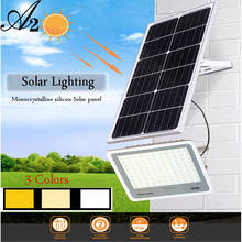 A2 500 W LED Solar Floodlight Super Bright Light Solar Lamp 3 Colors Temperature Warm White Outdoor Garden Street Way 2024 - buy cheap