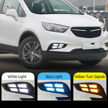 CSCSNL 2 шт. для Buick Encore Opel mokka 2017 2018 светодиодный ные дневные ходовые огни дневного света противотуманные водонепроницаемые 2024 - купить недорого