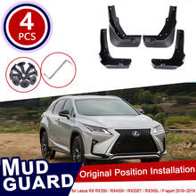 Para-lamas dianteiro e traseiro para carro, para lexus rx rx350 rx450h rx200t rx350l f-sport 2016 ~ 2019 2024 - compre barato