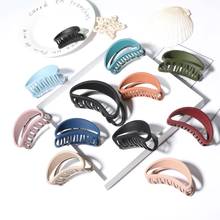 1pcs New Fashion Hollow Out Plastic Hair Claw Bath Makeup Hairpins For Women Girls Hairpins Headwear Hair Accessories 2024 - buy cheap
