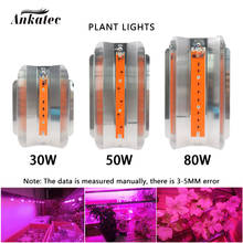 Lâmpada led para crescimento de mudas, 30w, 50w, 80w, ac220v, espectro completo, chip cob, fito-lâmpada para crescimento de plantas internas, florescimento, fitolamp 2024 - compre barato