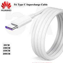 Cable USB tipo C 5A Original para Huawei, superlínea de datos de carga para P30 Pro, P20 Lite, Mate 20, 10, Nova 7, 8, 8se, 3i, Honor V10, V20, V9, 9X 2024 - compra barato