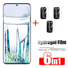 Película de hidrogel 6 en 1 para Samsung Galaxy S20, cristal Protector para Galaxy S 20 FE S21 Ultra A32 A52 A72, Protector de pantalla completo para cámara 2024 - compra barato
