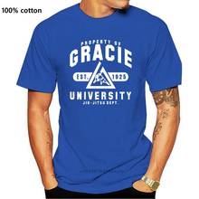 New Brazilian Jiu Jitsu Gracie University T Shirt Clothing Martial Bjj Arts Printed Cotton O Neck Short Sleeve Tshirt Men Women 2024 - buy cheap