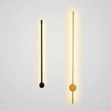 Modern Led Wall Lamp Minimalist Aluminum Wall Lamps For Living Room Bedroom Loft Decor Nordic Home Bedside Wall Light Fixtures 2024 - buy cheap