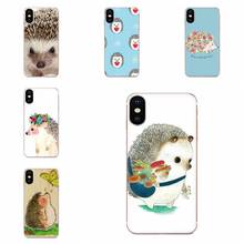 Special Offer Phone Case Hedgehog Cute For Samsung Galaxy Note 8 9 10 Pro S4 S5 S6 S7 S8 S9 S10 S11 S11E S20 Edge Plus Ultra 2024 - buy cheap