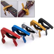 Universal Guitar Capo Aluminum Alloy Professional Tune Acoustic Clip Quick Change Clamp Key String Instrument Clamp Accessories 2024 - buy cheap