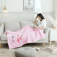 Флисовое одеяло, плюшевое фланелевое одеяло, очень мягкое теплое одеяло, слой для девочек и мальчиков, детский подарок, спальня на кровать, диван 2024 - купить недорого