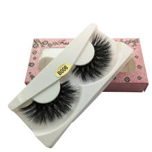 New arrival  mink lashes 25mm eyelashes natural long 3D mink strip fur handmade eyelashes wholesale price 2024 - buy cheap