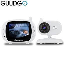 GUUDGO 3.5inch Baby Monitor with Camera 2.4GHz Wireless Video LCD Digital Security Camera Night Vision Kids Monitor for Bebe 2024 - buy cheap