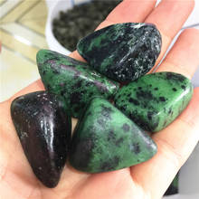 5pcs Natural Stone Ruby Crystal Tumbled Stone Crystal Healing Specimen Minerals Home Desk Aquarium Decoration 2024 - buy cheap