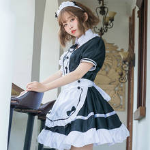 Anime K-on Cosplay Costume Hirasawa Yui Cosplay Halloween Clothes Women Hirasawa Yui Cos Maid Dresses With Apron Plus Size 4xl 2024 - buy cheap