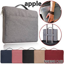 Saco do portátil para apple macbook 12 a1534/branco 13 "a1181/pro 16" portátil à prova de água zíper lateral luva saco notebook caso 2024 - compre barato