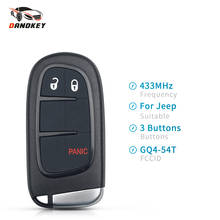 Dandkey-mando a distancia para GQ4-54T de coche, llave inteligente de 433Mhz para 2014, 2015, 2016, Jeep Cherokee, reemplazo de Chip Fob de identificación 4A sin llave 2024 - compra barato