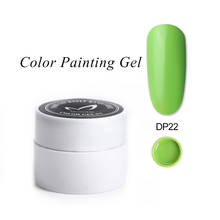 Monasi Color Painting Gel Nail Art 5ml Soak Off Long Lasting Gel Paint For Nails 2021 UV Gel Varnish 2024 - buy cheap