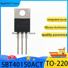 5 шт.-50 шт. новый оригинальный подлинный выпрямитель SBT40150ACT TO-220 SBT40150 TO220 40A150V 2024 - купить недорого