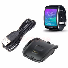 Smart Watch Charger New Smart Watch Black Charging Cradle Charger Dock For Samsung Gear S SM-R750 2024 - buy cheap