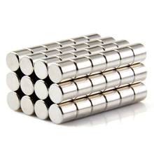 500pcs 6x6 mm Super Strong Powerful 6x6 mm Round Magnet Rare Earth Permanent Neodymium Magnets N35 6*6mm 2024 - buy cheap