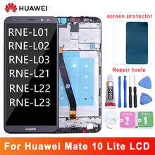 Huawei Mate 10 Lite ЖК-дисплей сенсорный экран тест хороший дигитайзер сборка Замена панель для Huawei Mate10 Lite 2024 - купить недорого