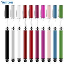 2 in 1 Ball Point Capacitive Screen Stylus Touch Pen For IPhone IPad Samsung Cell Phone Mobile Tablet PC 100PCS/lot 2024 - buy cheap