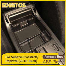 Для Subaru Crosstrek Impreza 2018 2019 2020 Автомобильная центральная консоль чашка Телефон держатель для карт ящик для хранения коробка переключения передач лоток Органайзер 2024 - купить недорого
