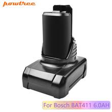 12V 10.8V 6000mAh Li-ion BAT420 Replacement Battery for Bosch BAT411 BAT412 BAT413 BAT414 Max Battery Cordless Power Tools L50 2024 - buy cheap