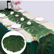 10pcs Artificial Tropical Palm Leaf Monstera Balloon Garland Arch Accessories Birthday Wedding Home Party Decorations Supplies 2024 - buy cheap