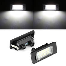 Luz LED para matrícula de 12V, lámparas blancas Canbus 6000k para BMW 1, 3, 5, series E39, E60, E61, E70, E71, E90, E91, E92, E82, E93, X5, X6 2024 - compra barato